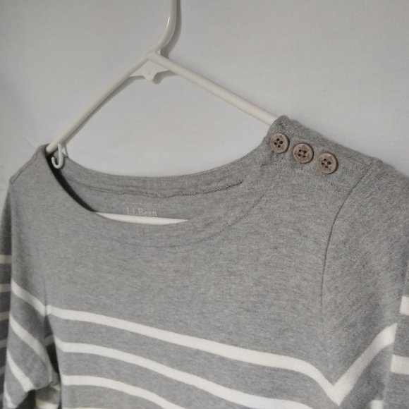 L.L. Bean Dresses & Skirts - L.L. Bean 100% cotton striped t-shirt dress size S